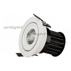 Встраиваемый светильник Arlight LTD-95WH 9W Warm White 45deg