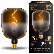 Лампа светодиодная Gauss Colored E27 5Вт 1800K 1008802105